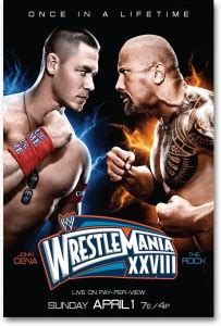 WrestleMania 28 Wall Poster - Wrestlemania 28 Official Poster - HD ...