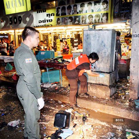Bomb blast rocks market in Bangkok Photogallery - ETimes
