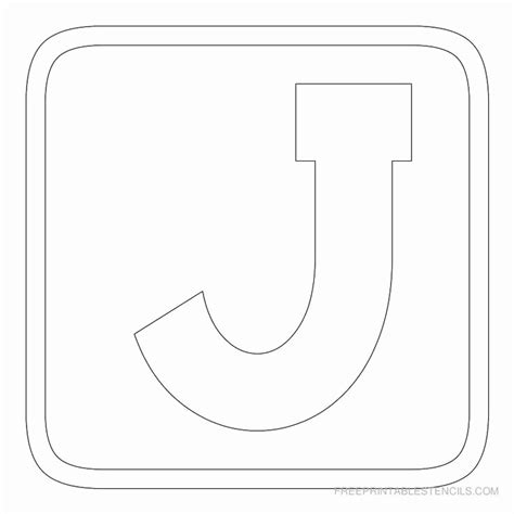 Printable Block Letters Template