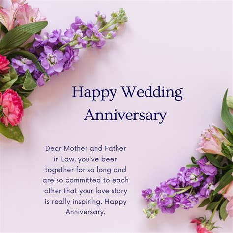 Happy Anniversary Wishes For Father In Law And Mother In Law - Free ...