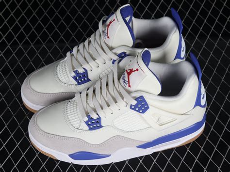 Nike SB x Air Jordan 4 Sapphire White Royal Blue Gum DR5415-102 - Air ...