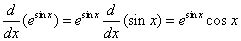 Image result for Derivative of Exponential Function Examples