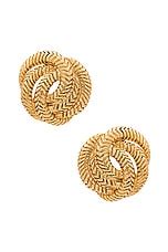 Jennifer Behr Elaina Stud Earrings in Gold | REVOLVE