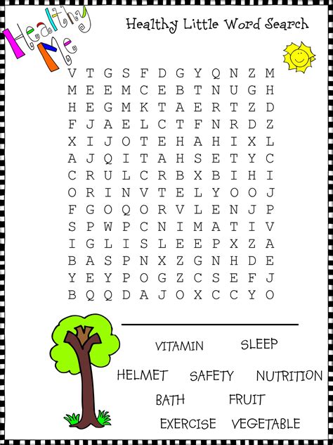 Easy Printable Word Search