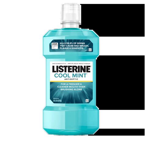COOL MINT® Antiseptic Mouthwash for Bad Breath & Plaque | LISTERINE®