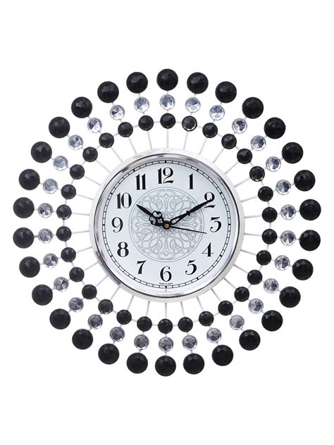 Buy CHRONIKLE Beautiful Floral Style Stylish Analog Metal Round Diamond ...