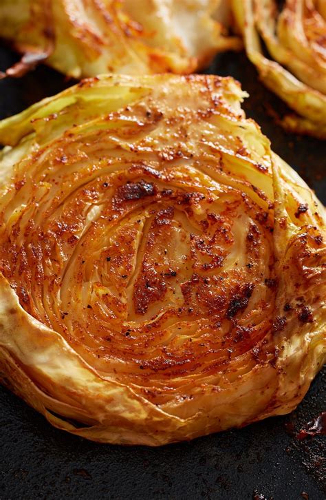 Roasted cabbage steaks – Artofit