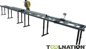 Jepson 609960A 9435 Dry Cutter metal mitre saw 355 mm roller conveyor 6 ...