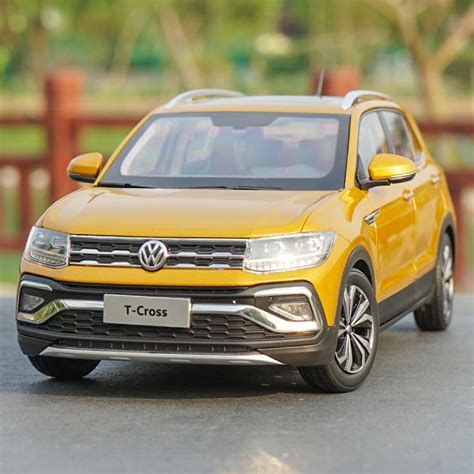 Original 1:18 Scale VW Volkswagen T-CROSS 2019 Metal Diecast Model Car ...