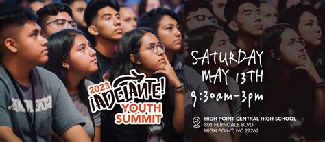 Adelante Con Ganas: Youth Summit 2023, High Point Central High School ...