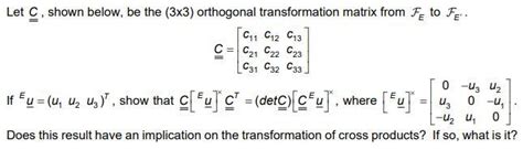 Image result for Orthogonal Matrix Example 3X3