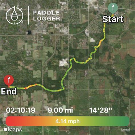Paddle route | Start was Baumann Park in Cherry Valley. End … | Flickr