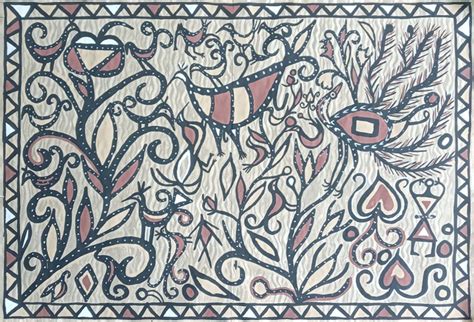 Shop Authentic Forest Painting in Sohrai by Manikchand Mahto