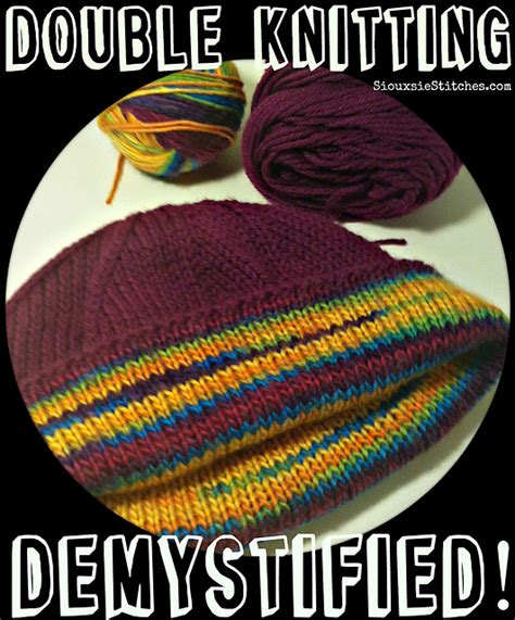 Ravelry: The Double Knitting Demystified Hat pattern by Siouxsie Stitches