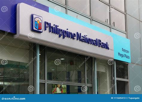 Philippine National Bank editorial stock photo. Image of financial - 111645413