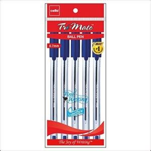 CHUNGROO Cello Trimate Ballpen 0.7 mm Fine Writing Pen – Pack of 100 ...