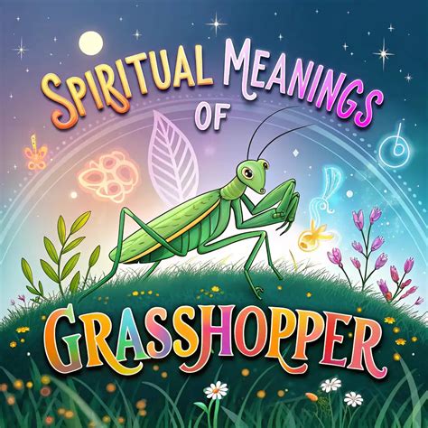 11 Spiritual Meanings Of Grasshopper: Tiny Creature Signs