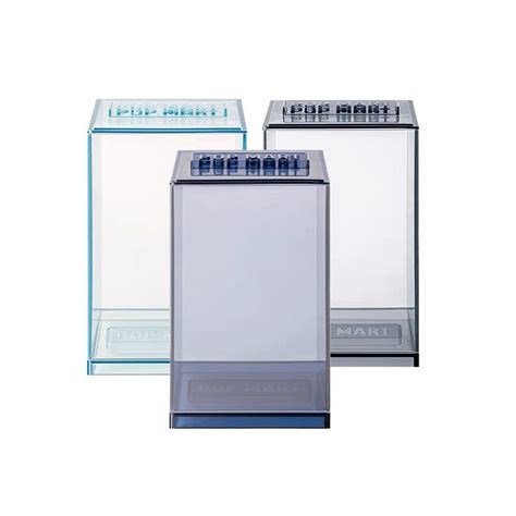 POP MART Figurine Display Box (3 Pack)(Labubu/Dimoo/Crybaby/Hirono ...