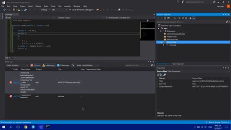 Image result for Visual Studio Code Error