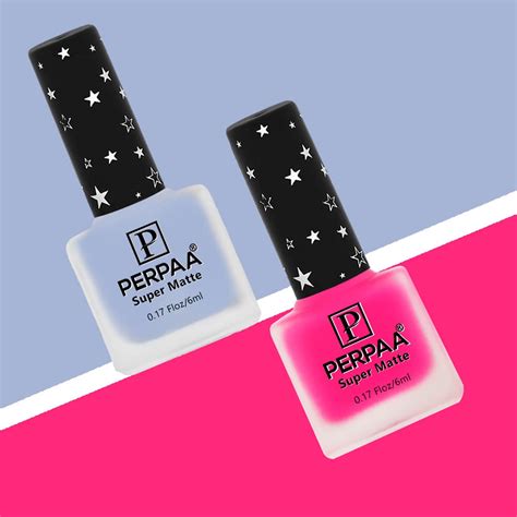 Buy PERPAA® Super Matte Nail Polish No Toxin Nail Lacquer, Long Lasting ...