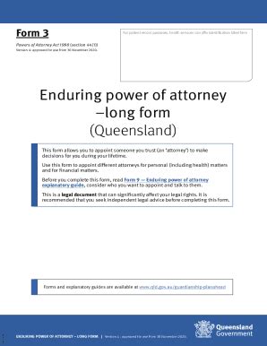 Fillable Online sellmyforms.comlibrary570884713-qld-enduringFill, Edit ...