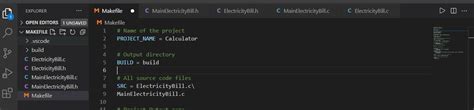 Image result for vs Code Makefile