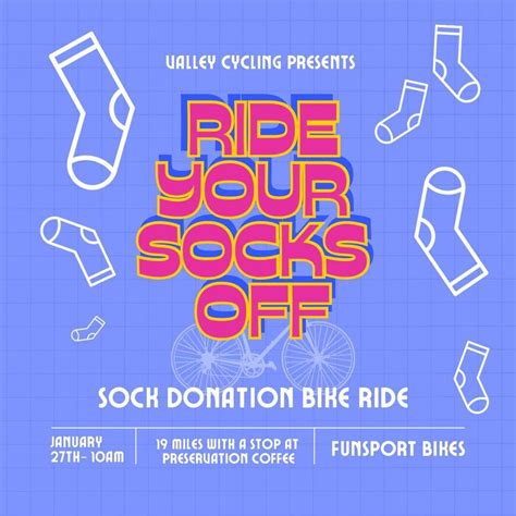 Ride Your Socks Off - Sock Donation Bike Ride, Funsport Bikes, Modesto ...