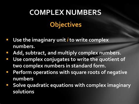 Image result for Complex Numbers Imaginary Unit