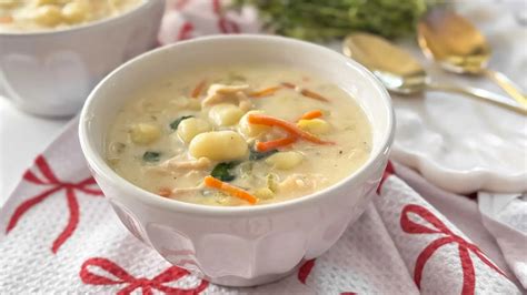 Chicken and Gnocchi Soup Recipe | FishAndMeat
