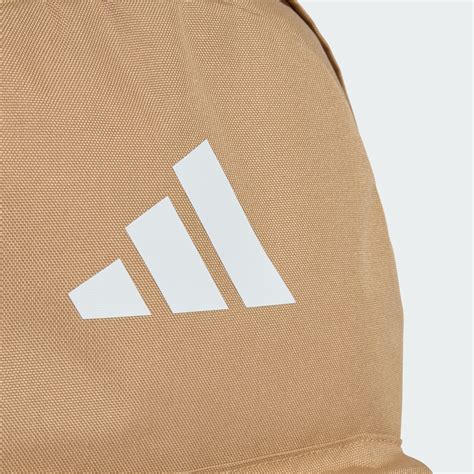 adidas Classic 3 Bar Logo Backpack - Brown | adidas India