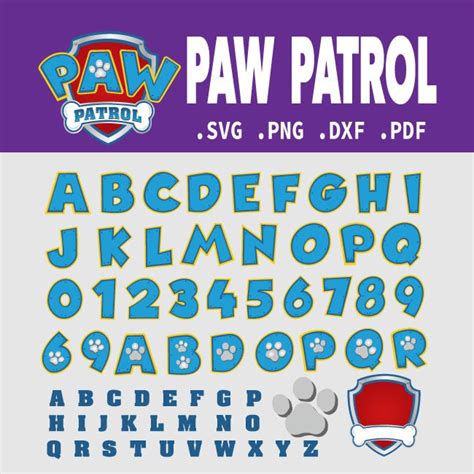 Paw Patrol Font - Fonts Hut