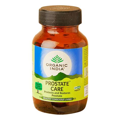 Organic India Prostate Care, 60 Capsules Price, Uses, Side Effects ...