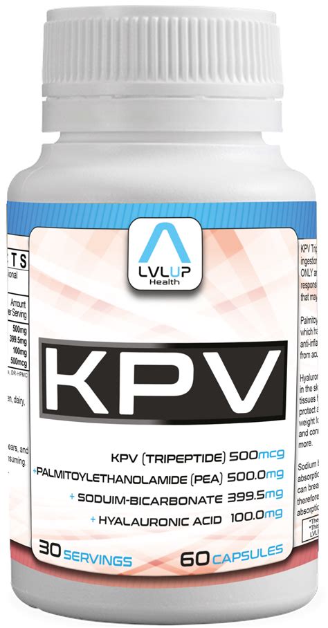Buy KPV Peptide - KPV Peptide Benefits - LVLUP Health