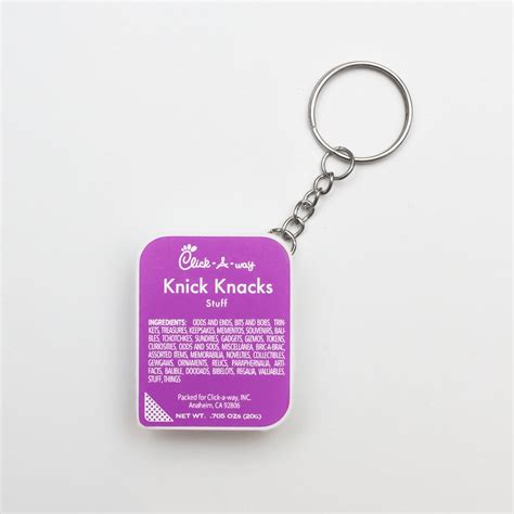 Chicken Nugget Sauce Keychain Storage Container Chick Fil A Parody ...