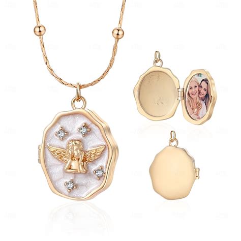 Colier cu medalion pentru album foto personalizat cel mai bun cadou ...