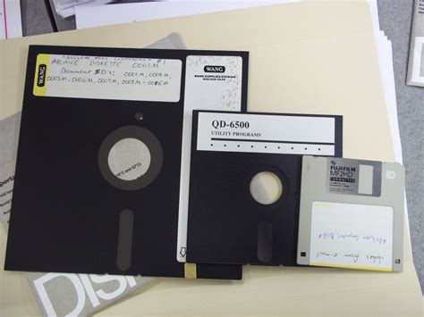 Vintage 8 inch, 5 1/4, and 3 1/2 Floppy Disks
