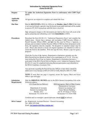 Fillable Online doa virginia virginia doa form da 04 121 Fax Email ...