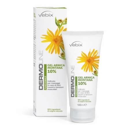 Arnica Montana gel 10% Vebix 100ml - Loreto Pharmacy