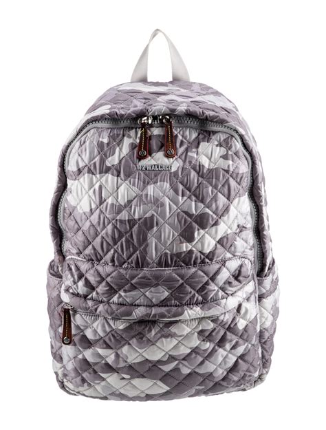 MZ Wallace Nylon Backpack - Grey Backpacks, Handbags - WMZWA45664 | The ...