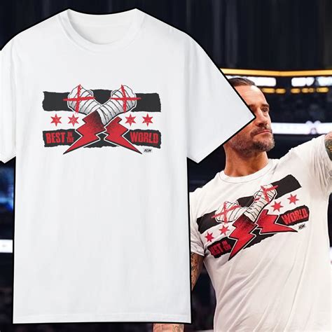 CM Punk Best In The World WWE T-shirt - TokoPyramid