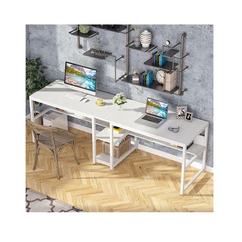 Lancster workstation (White ) - TEKAVO