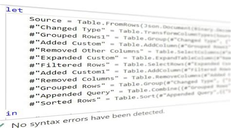 Image result for Power Query ODBC Advanced SQL Query Example