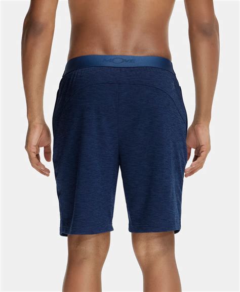 Buy Lightweight Microfiber Shorts with Zipper Pockets and StayFresh ...