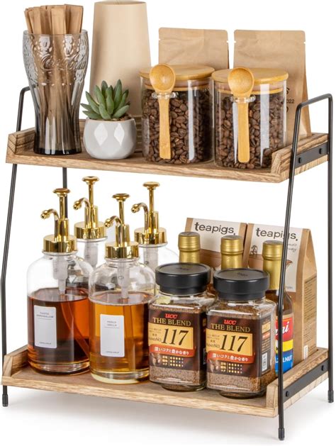 Amazon.com: Coffee Bar Organizer, Coffee Station Organizer for ...