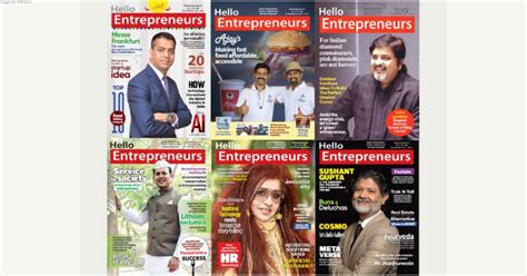 Global e-magazine ‘Hello Entrepreneurs’ marks its first anniversary