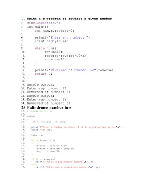 Image result for Write a Program to Reverse a Number C-code