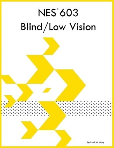 Buy NES 603 Blind/Low Vision Book Online at Low Prices in India | NES ...