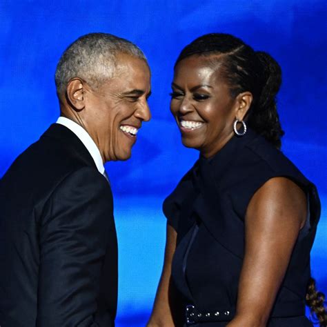 Michelle Obama addresses the Barack Obama divorce rumors with humor