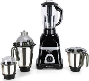 Sunmeet SUN 1000W TRIAA BLACK 3SSJ 1000 W Mixer Grinder Price in India ...