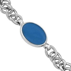 Buy Its Wow Salman Khan Inspired Turquoise Bracelet Steel Chain 2 ...